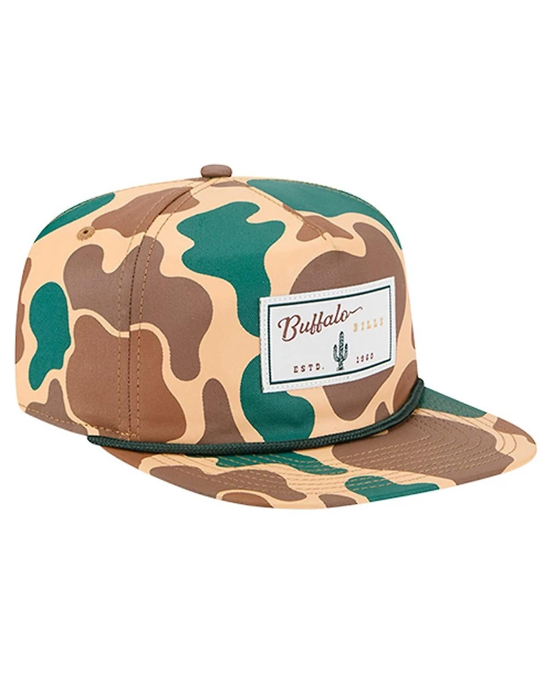 New Era Men's Camo Buffalo Bills Duck Rope 19TWENTY Adjustable Hat