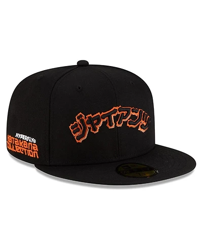 New Era x Hyperfly Men's Black San Francisco Giants 59FIFTY Fitted Hat