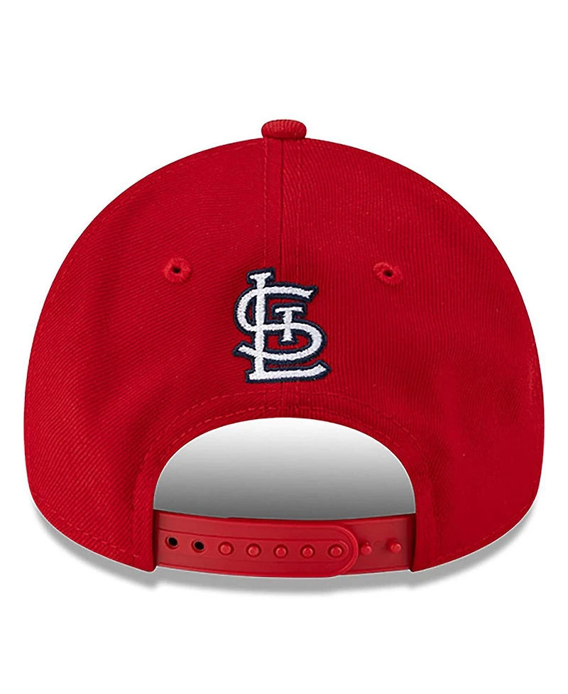 New Era x Hyperfly Men's Red St. Louis Cardinals A-Frame 9FORTY Adjustable Hat