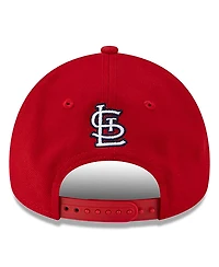 New Era x Hyperfly Men's Red St. Louis Cardinals A-Frame 9FORTY Adjustable Hat