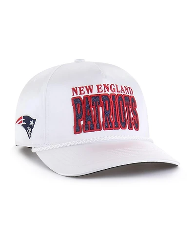 '47 Brand Women's White New England Patriots Outspoken Hitch Adjustable Hat