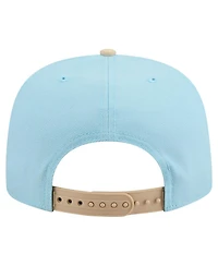 New Era Men's Light Blue/Light Beige Baltimore Orioles Color Pack A-Frame 9FIFTY Snapback Hat