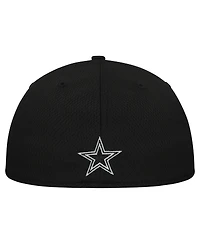 New Era Men's Black Dallas Cowboys Scoreboard 39THIRTY Flex Hat