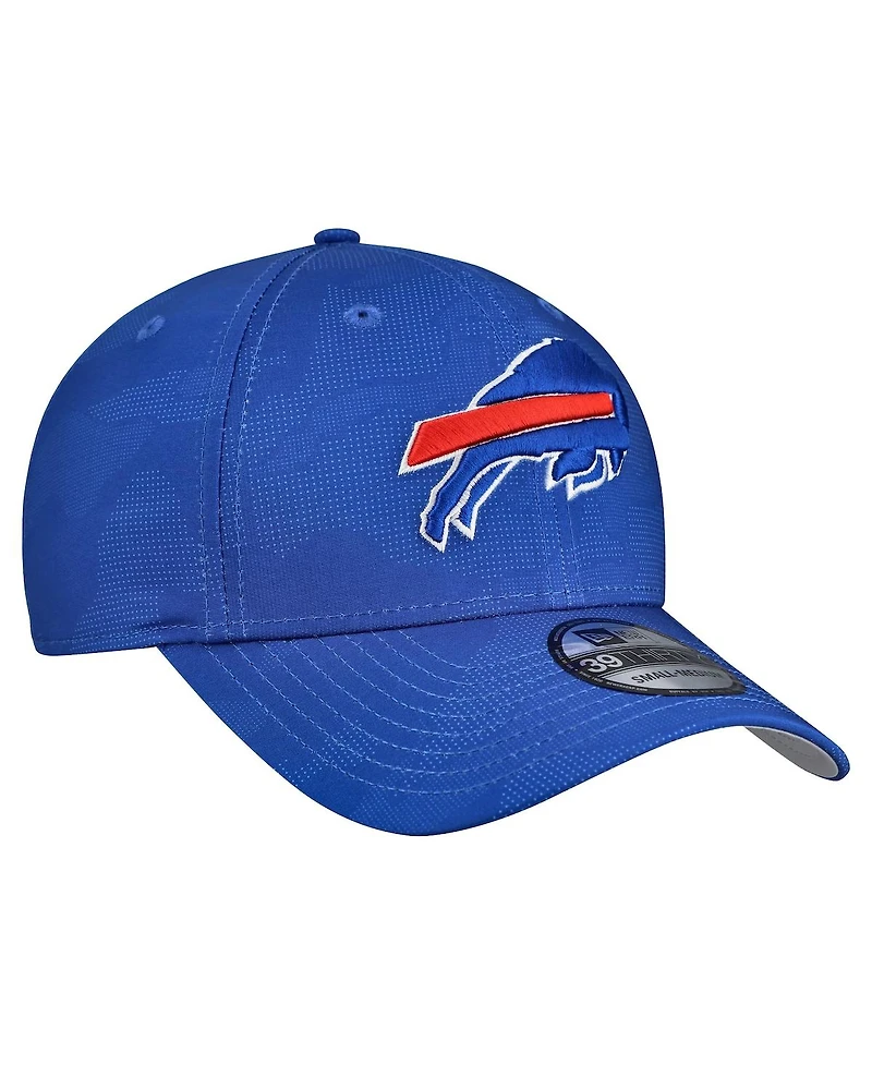 New Era Men's Royal Buffalo Bills Tonal Camo 39THIRTY Stretch Fit Hat