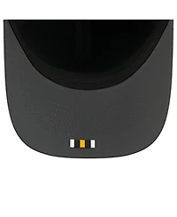 New Era Men's Charcoal Pittsburgh Steelers 2025 Sideline Cold Weather 9FORTY M-Crown Adjustable Hat