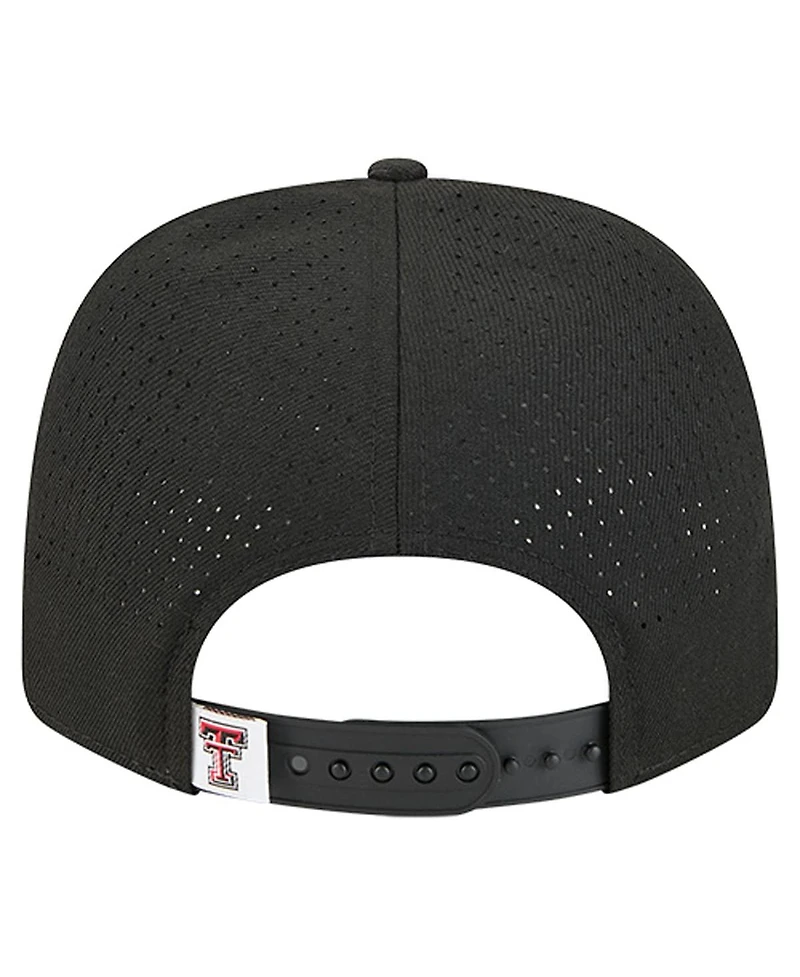 New Era Men's Black Texas Tech Red Raiders Team 9SEVENTY Adjustable Hat
