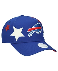 New Era Women's Royal Buffalo Bills Stardom A-Frame 9FORTY Adjustable Hat