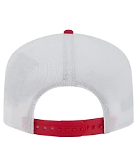 New Era Men's Red/White Kansas City Chiefs Patch 19TWENTY Adjustable Hat