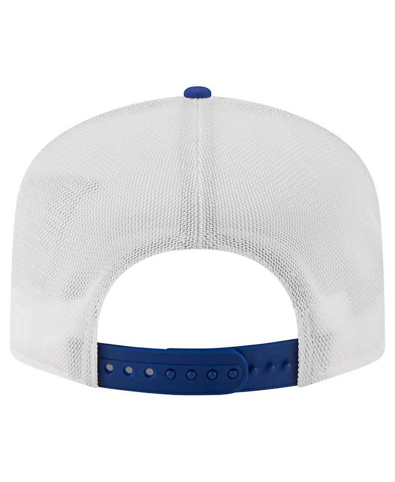 New Era Men's Royal/White Seattle Seahawks Patch 19TWENTY Adjustable Hat