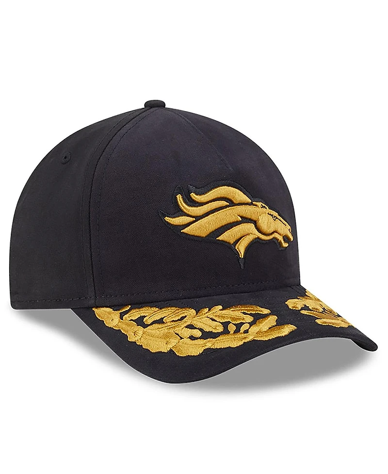 New Era x Alpha Men's Industries Black Denver Broncos A-Frame 9FORTY Adjustable Hat