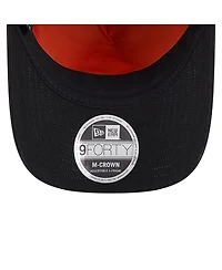 New Era x Alpha Men's Industries Black Detroit Lions A-Frame 9FORTY Adjustable Hat