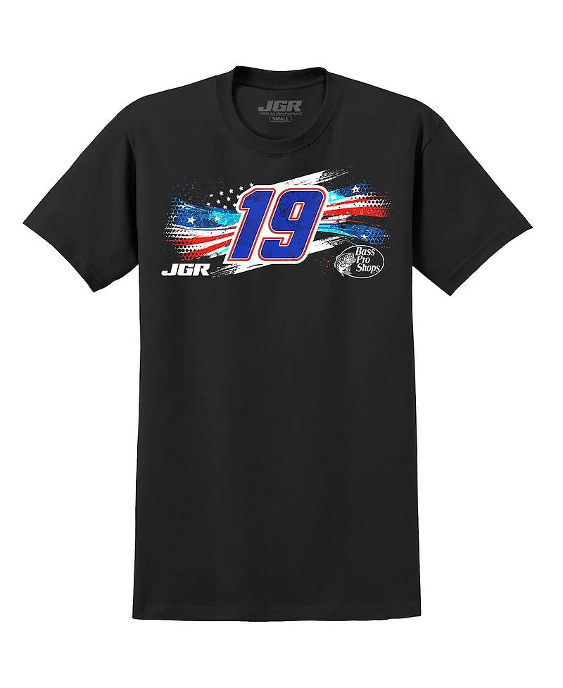 Joe Gibbs Racing Team Collection Men's Black Chase Briscoe Bass Pro Shops Car T-Shirt