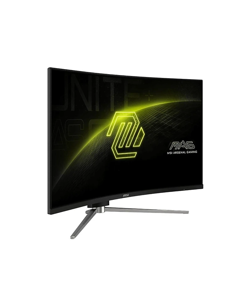Msi Mag 325CQRF Qd E2 31.5" 16:9 Wqhd 180Hz Curved Va Led Hdr Gaming Monitor, Metallic Black