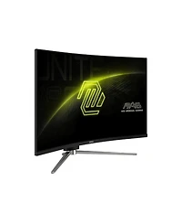 Msi Mag 325CQRF Qd E2 31.5" 16:9 Wqhd 180Hz Curved Va Led Hdr Gaming Monitor, Metallic Black