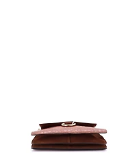 Pre-Owned Chloe Medium Faye Shoulder Bag Embossed Leather