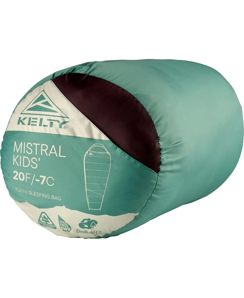 Kelty Mistral Sleeping Bag: 20F Synthetic Kids' Bags