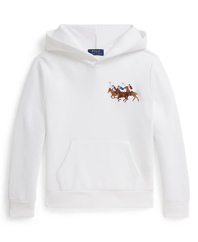 Polo Ralph Lauren Boys 8-20 Triple-Pony Fleece Long-Sleeve Hoodie