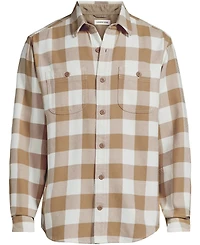 Lands' End Men's Long Sleeve Authentic Flannel Shirt