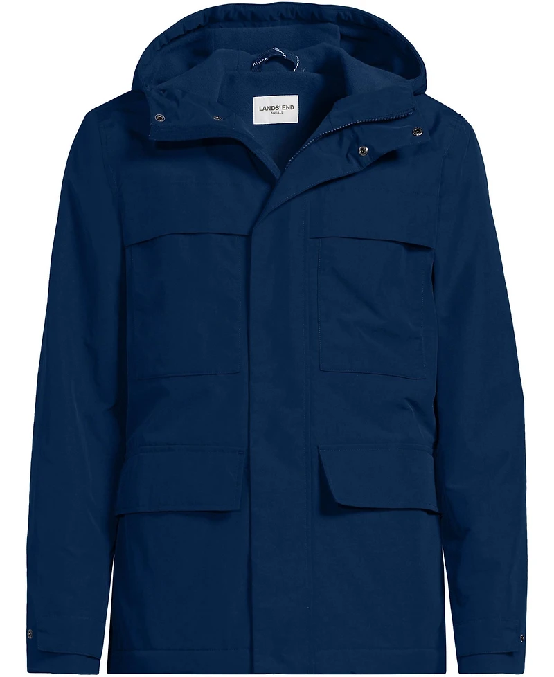 Lands' End Men's Squall Field Rain Jacket