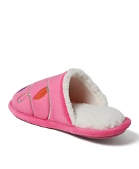 Dearfoams Cozyfoams Women's Holiday Novelty Scuff Slipper with Gift Bag