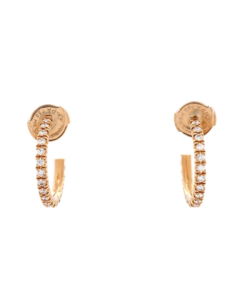 Pre-Owned Cartier Etincelle de Cartier Hoops Earrings