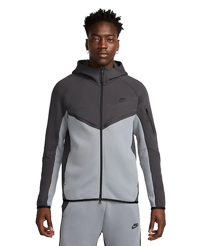 Nike Men's Tech Fleece Full-Zip Windrunner Logo Hoodie