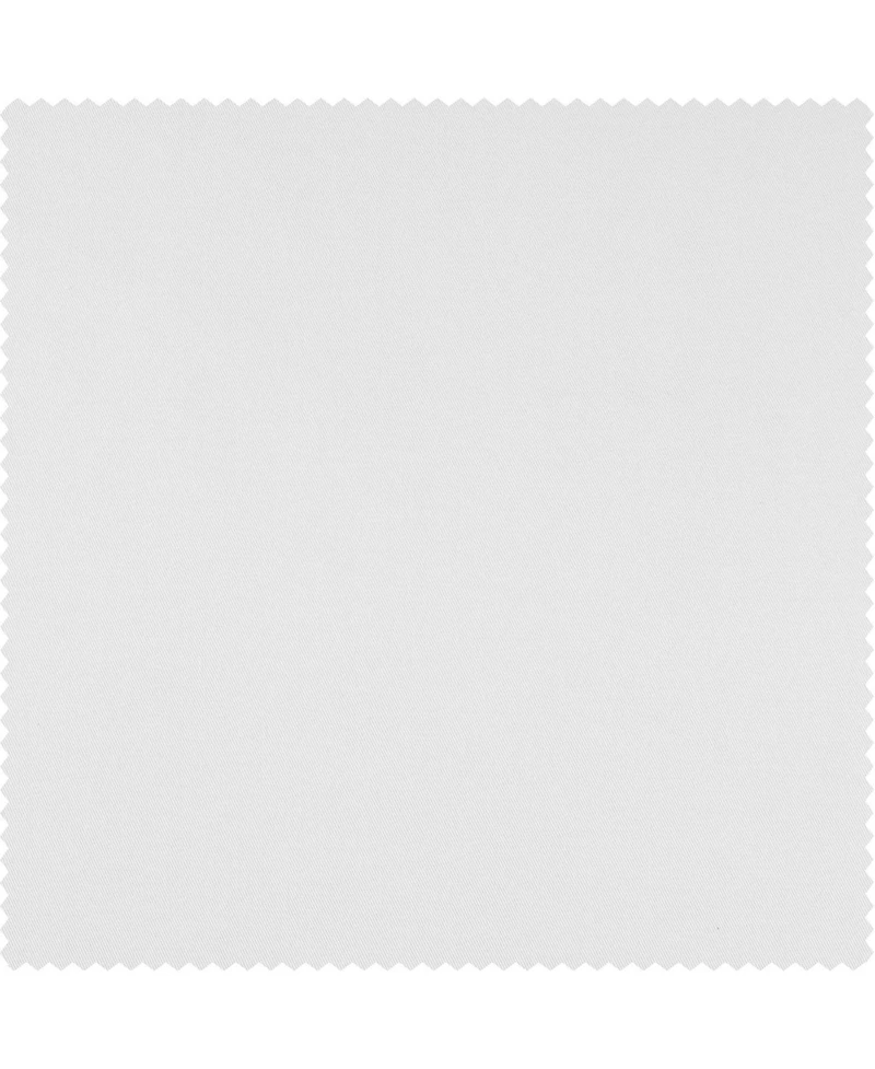 Half Price Drapes Whisper White Solid Cotton Hotel Blackout Curtain