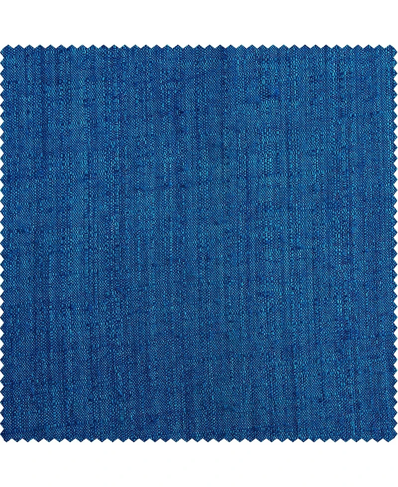 Rustic Weave Linen Curtains (2 Panels) Sheer Window Panel Set, Rod Pocket Curtains