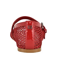 Guess Women's Paxey Mesh Mary Jane Flats