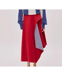 Labeca London Women's Kayra Cotton Striped Skirt