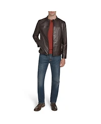 Andrew Marc Black Label Men's Macalister Leather Jacket