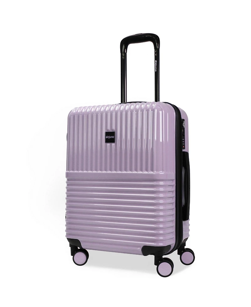 World Traveler Dejuno Tonal 20-Inch Carry-On Polycarbonate Luggage