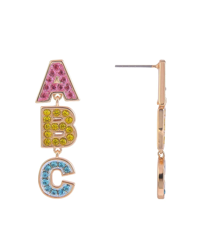 Hallmark Abc Stone Earrings