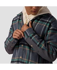 Backcountry Men's Venture Stretch Flannel Shacket Shirt Jackets