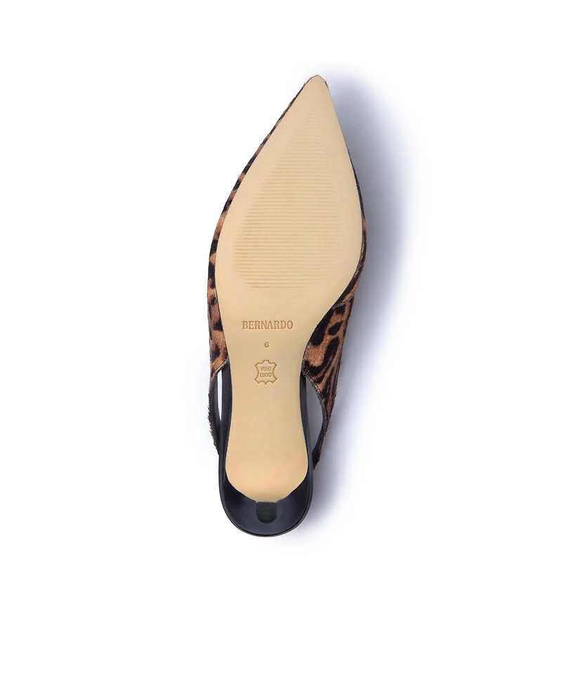 Bernardo Misha Haircalf Kitten Heel Pump