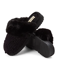 Dearfoams Women's Courtney Knit Scuff Slipper