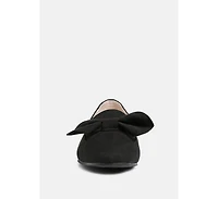 remee front bow loafers