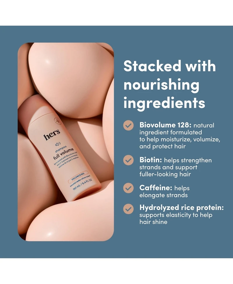 Hers Full Volume Volumizing Shampoo