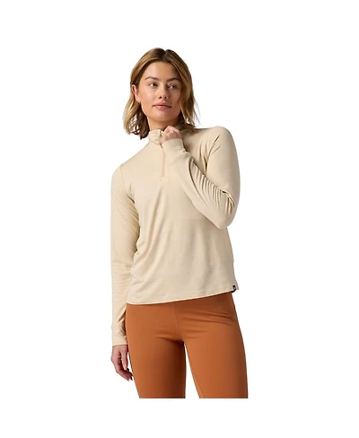 Backcountry Women's Destination 1/4-Zip Pullover Long Sleeve Performance Tops
