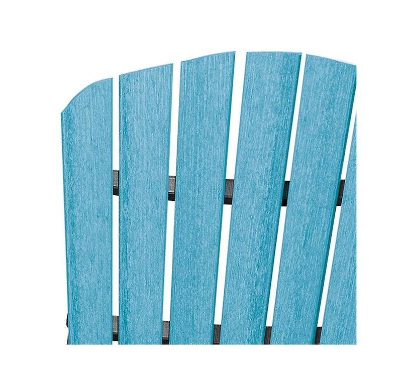 American Furniture Classics Fan Back Balcony Glider Made in the Usa- Aruba