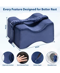 Sugift 10 Pack Seat Cushions Gel Memory Foam for Back