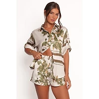 Petal and Pup Lara Shirt - Pink Print S