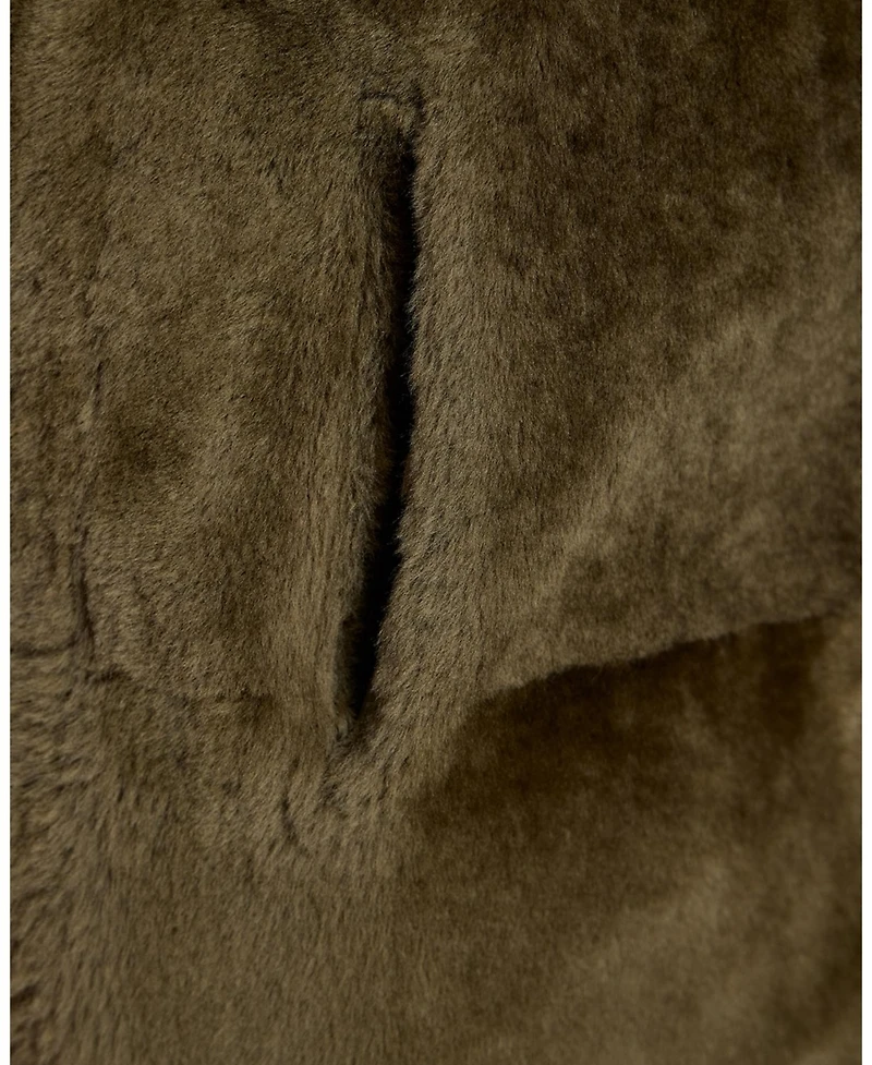 Julia & Stella by Maximilian Women's Shearling Lamb Vest