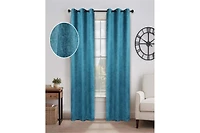 Superior Senna Textured Blackout Curtain Set of 2 Panels