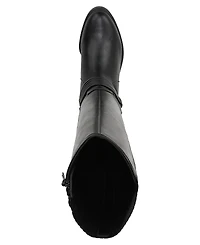 LifeStride Brighton Round Toe Wide Calf Tall Boots
