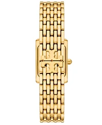 Tory Burch Women's The Eleanor Small Quartz Two-Hand Gold Stainless Steel, 20mm