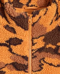 Mode of One Men's Jacquard Faux-Sherpa Jacket, Macy's Exclusive