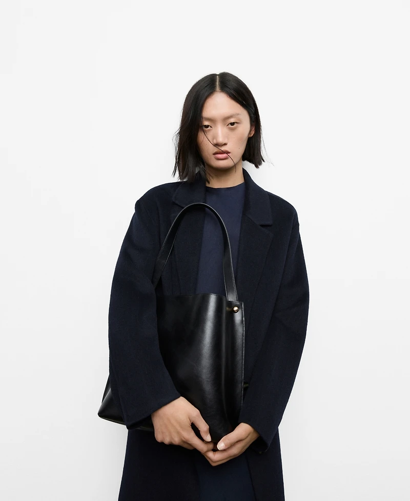 Mango Women's Wool Overcoat