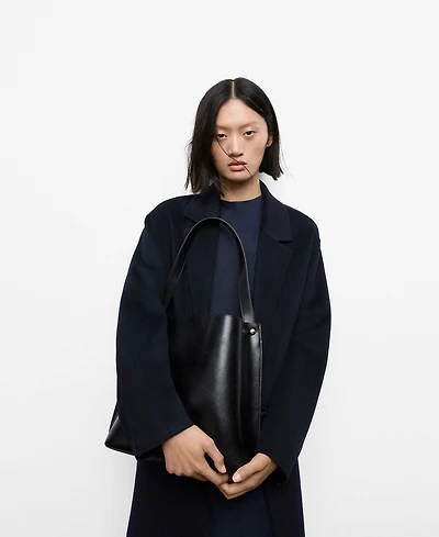 Mango Women's Wool Overcoat