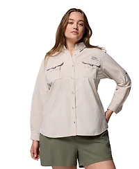 Columbia Women's Bahama Ii Roll-Up Long-Sleeve Top